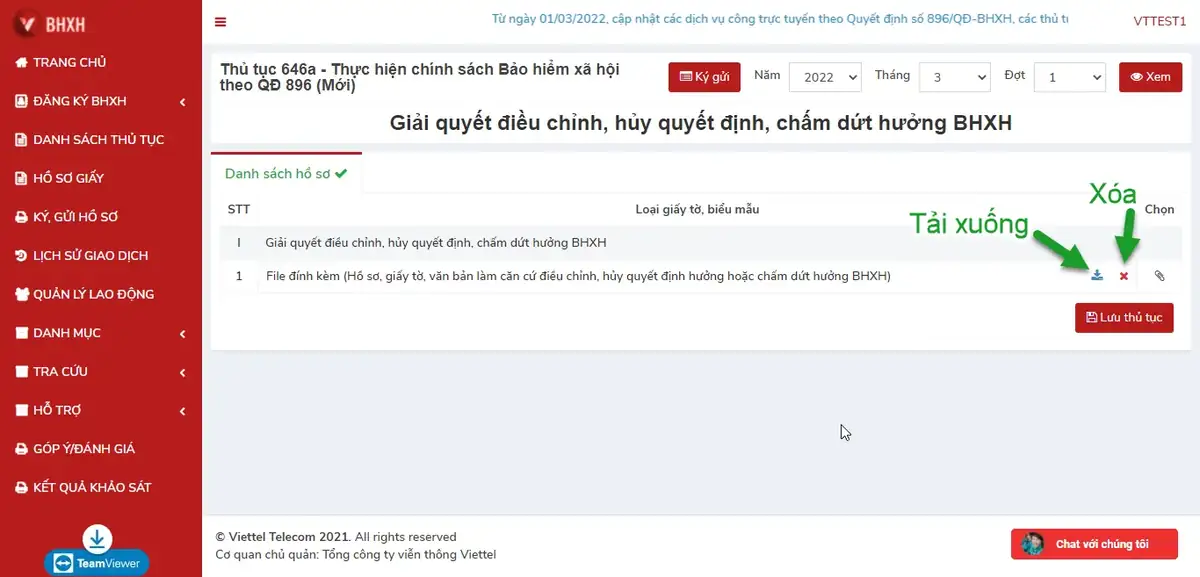 Tải tệp thành phần hồ sơ chế độ BHXH Tải tệp thành phần hồ sơ chế độ BHXH