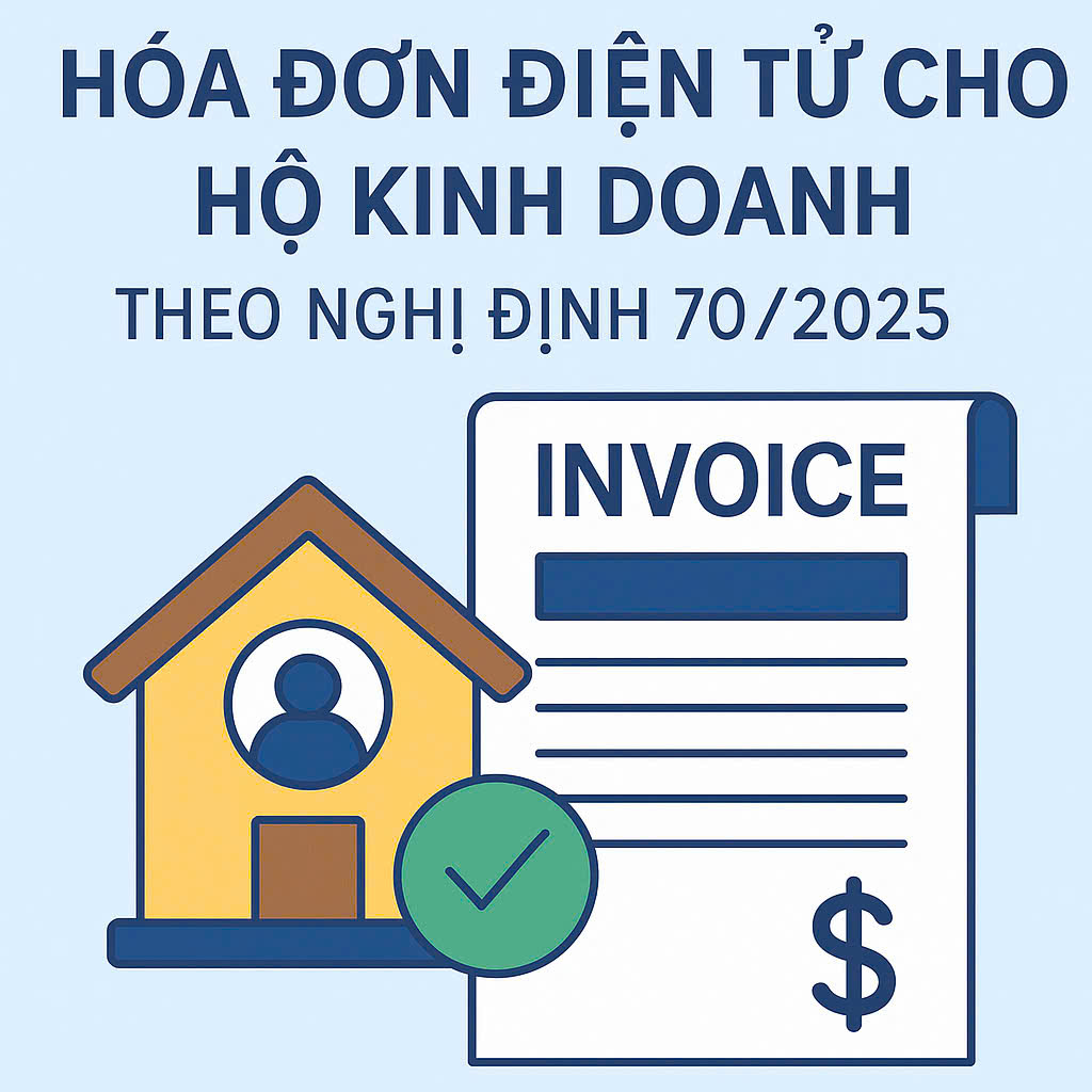 Hoá đơn điện tử cho hộ kinh doanh Hoá đơn điện tử cho hộ kinh doanh